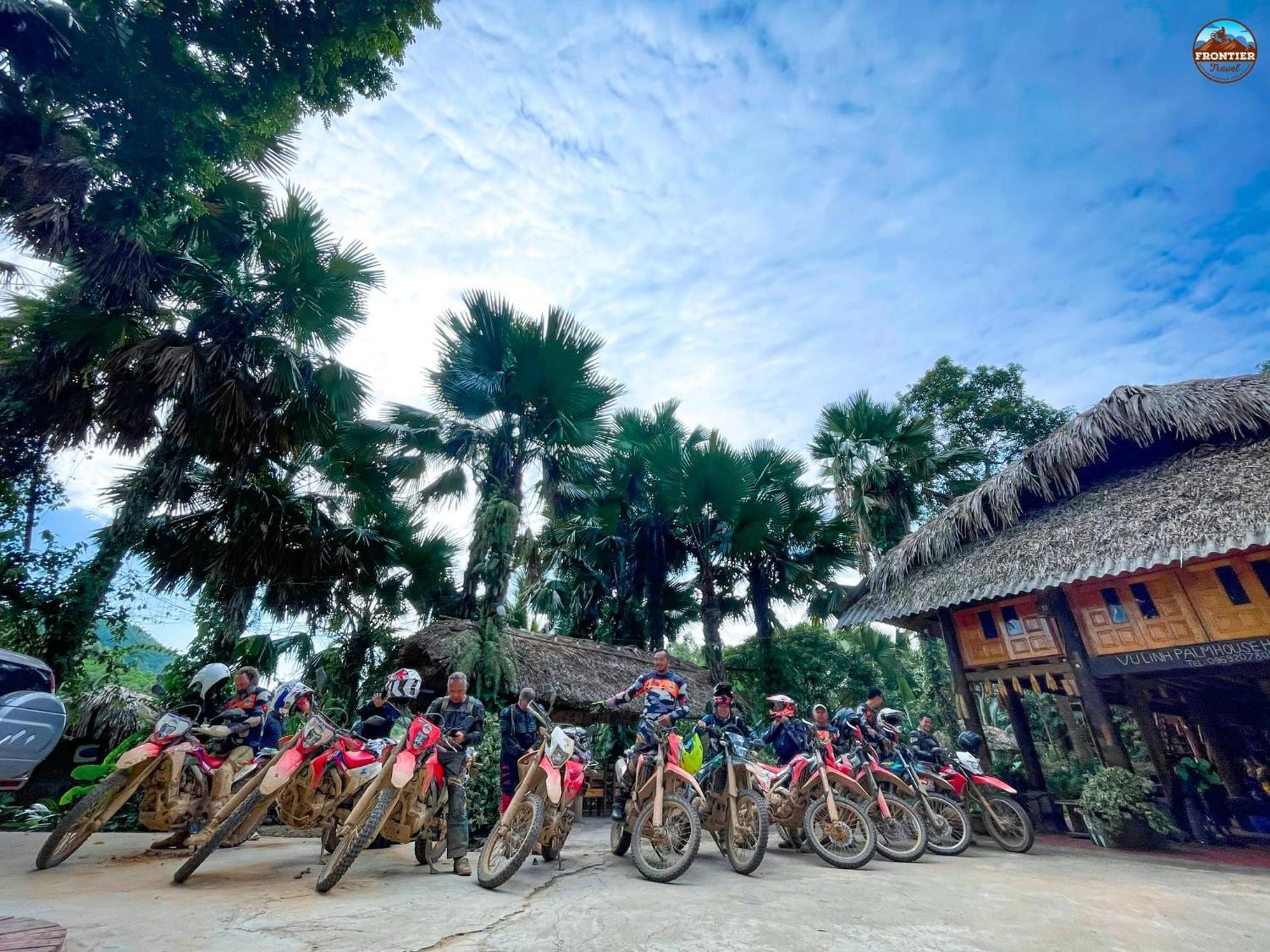 Vu Linh Palm House Homestay - Bungalow Yen Bai Exterior foto